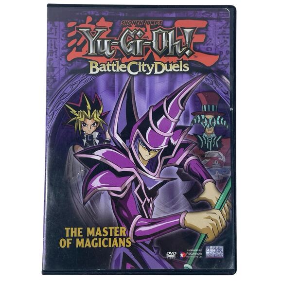 Yu-Gi-Oh! Battle City Duels: The Master of Magicians DVD - 4Kids Home Video - Picture 1 of 2